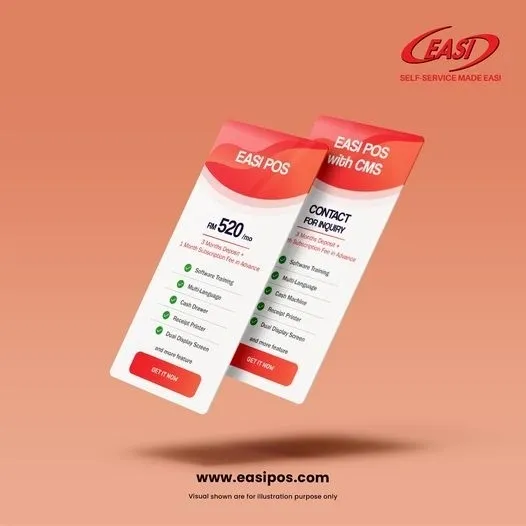 EASI SaaS for POS Systems, POS Kiosks and Cashless Kiosk
